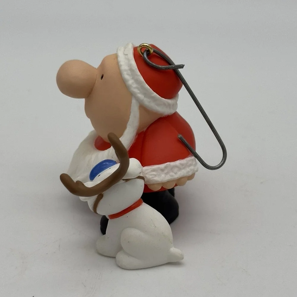 Vtg Hallmark Keepsake 1996 Ziggy & Fuzz 25th‎ Anniversary Christmas Ornament Box